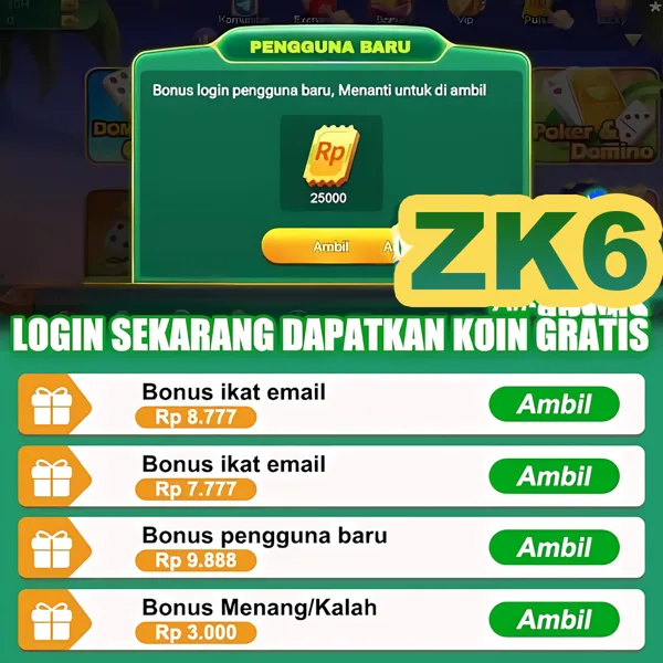 ZK6 Bonus Member Baru 100%